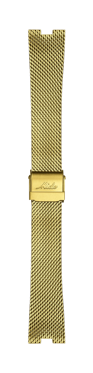 MIDO Commander 8429 Gold Mesh Watch Band Bracelet - WATCHBAND EXPERT