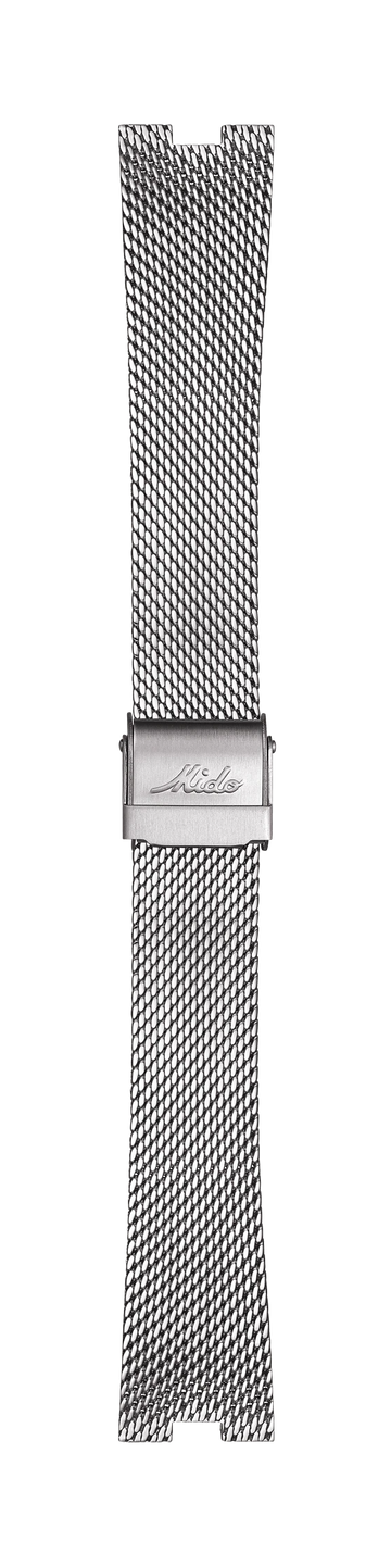 MIDO Commander 3685 Silver Mesh Watch Band Bracelet - WATCHBAND EXPERT