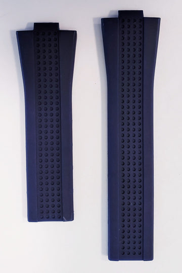 MIDO Ocean Star M002617A Blue Rubber Watch Band - WATCHBAND EXPERT