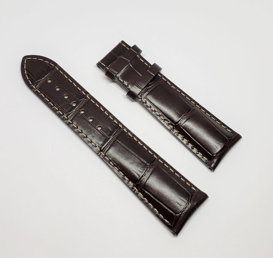 mido brown leather band