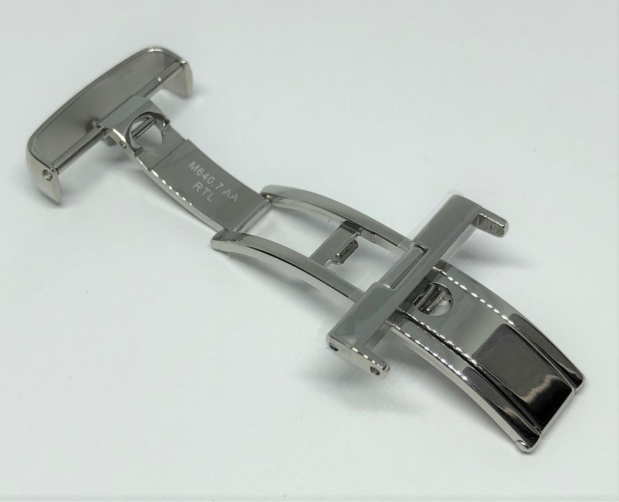 MIDO 20mm M640.7AA Clasp Buckle Fits 20mm Leather Strap at Buckle End - WATCHBAND EXPERT
