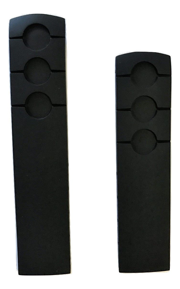 Tissot PRS 516 Black Rubber 20mm Strap Watch Band for T044417A - WATCHBAND EXPERT