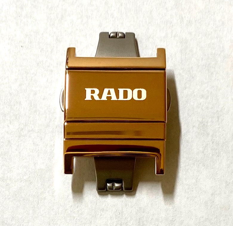 RADO Integral Rose Gold Clasp Buckle # 05077 - WATCHBAND EXPERT