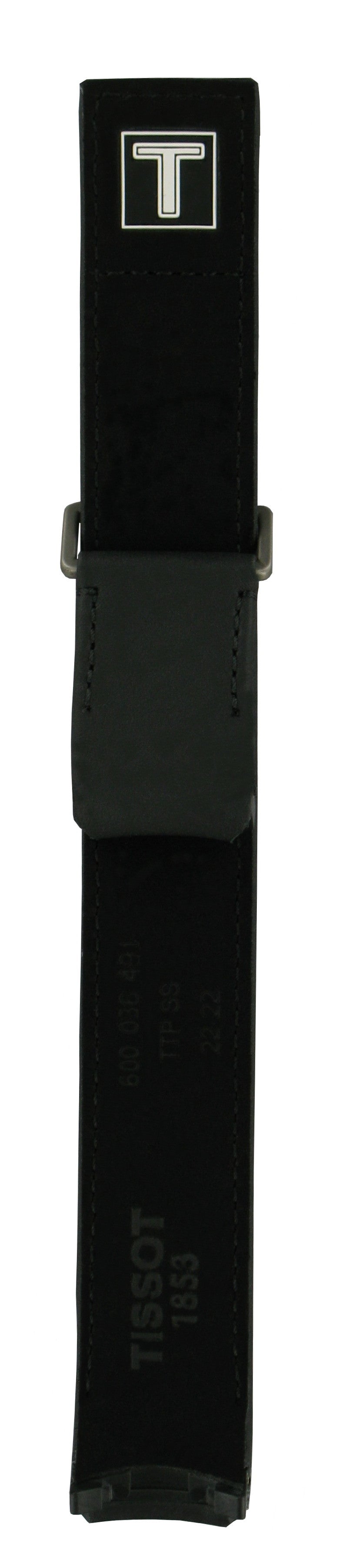 Tissot Solar T-Touch Expert Black Leather Band Strap - WATCHBAND EXPERT