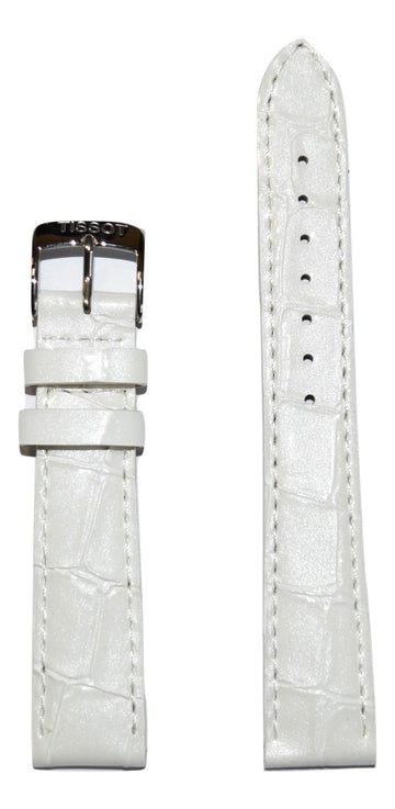 Tissot PR 100 Lady White Patent Leather Band