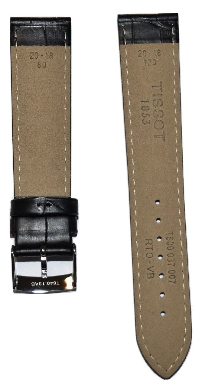Tissot PR 100 Black Leather Strap