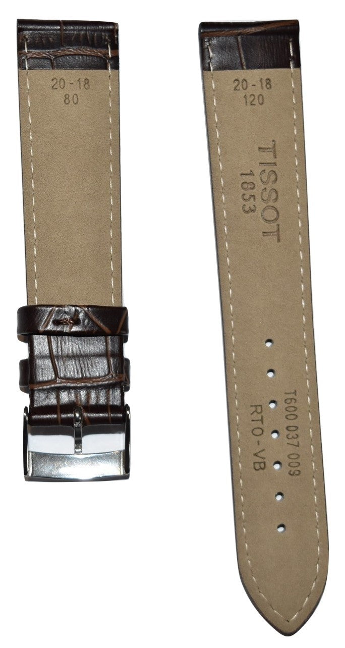 Tissot PR 100 Brown Leather Strap