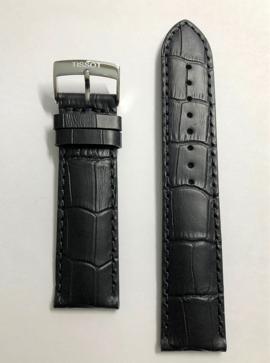 Tissot clearance genuine leather