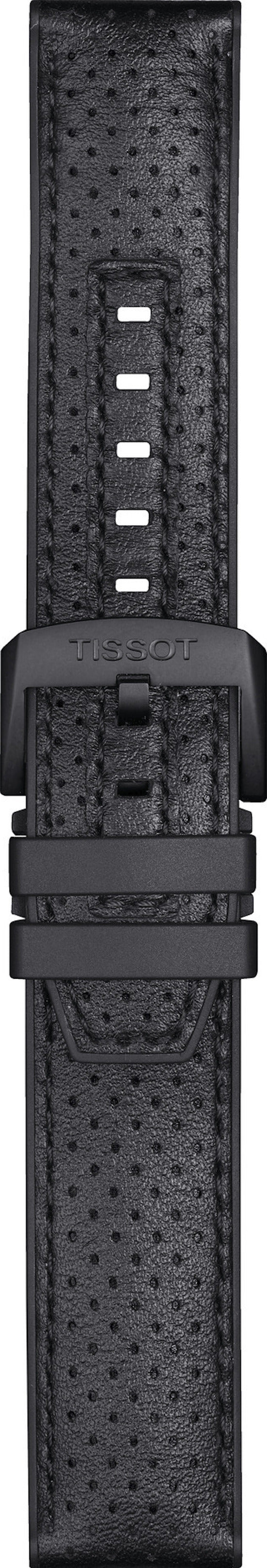 Tissot T-Race 22mm Black Rubber Watch Band Strap - WATCHBAND EXPERT