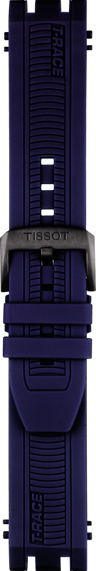 Tissot T-Race Model # T115417 Blue Rubber Watch Band - WATCHBAND EXPERT