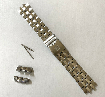 Tissot PRC 200 T055427A 23mm Stainless Steel Watch Band Bracelet - WATCHBAND EXPERT