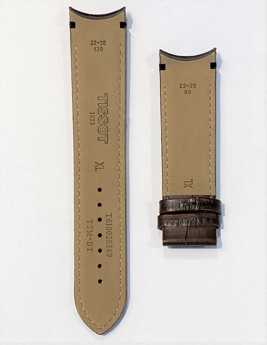 Tissot Couturier T035410A / T035428A Brown Leather Band Strap | W.B.E