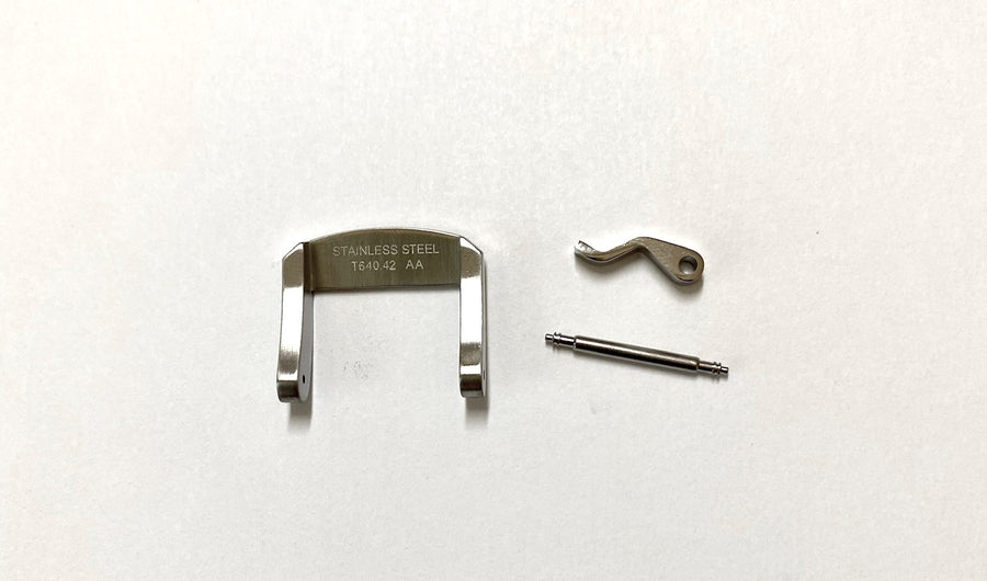 Tissot PRC200 17mm Steel Watch Buckle For Rubber Strap - WATCHBAND EXPERT