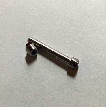Tissot T-Race T115407A Silver Fastening Screw Pin Bar - WATCHBAND EXPERT