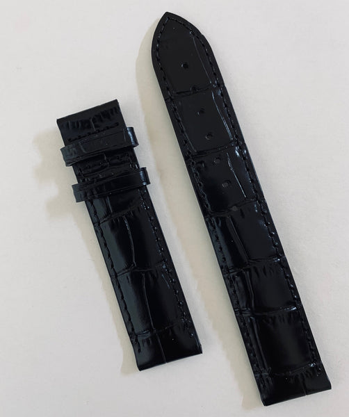 Tissot Le Locle 19mm T006408A T006424A Black Leather Watch Band | W.B.E