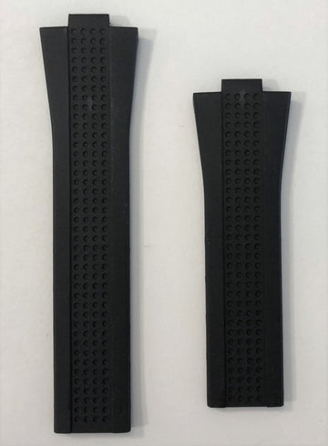 MIDO Ocean Star M002617A Black Rubber Watch Band - WATCHBAND EXPERT