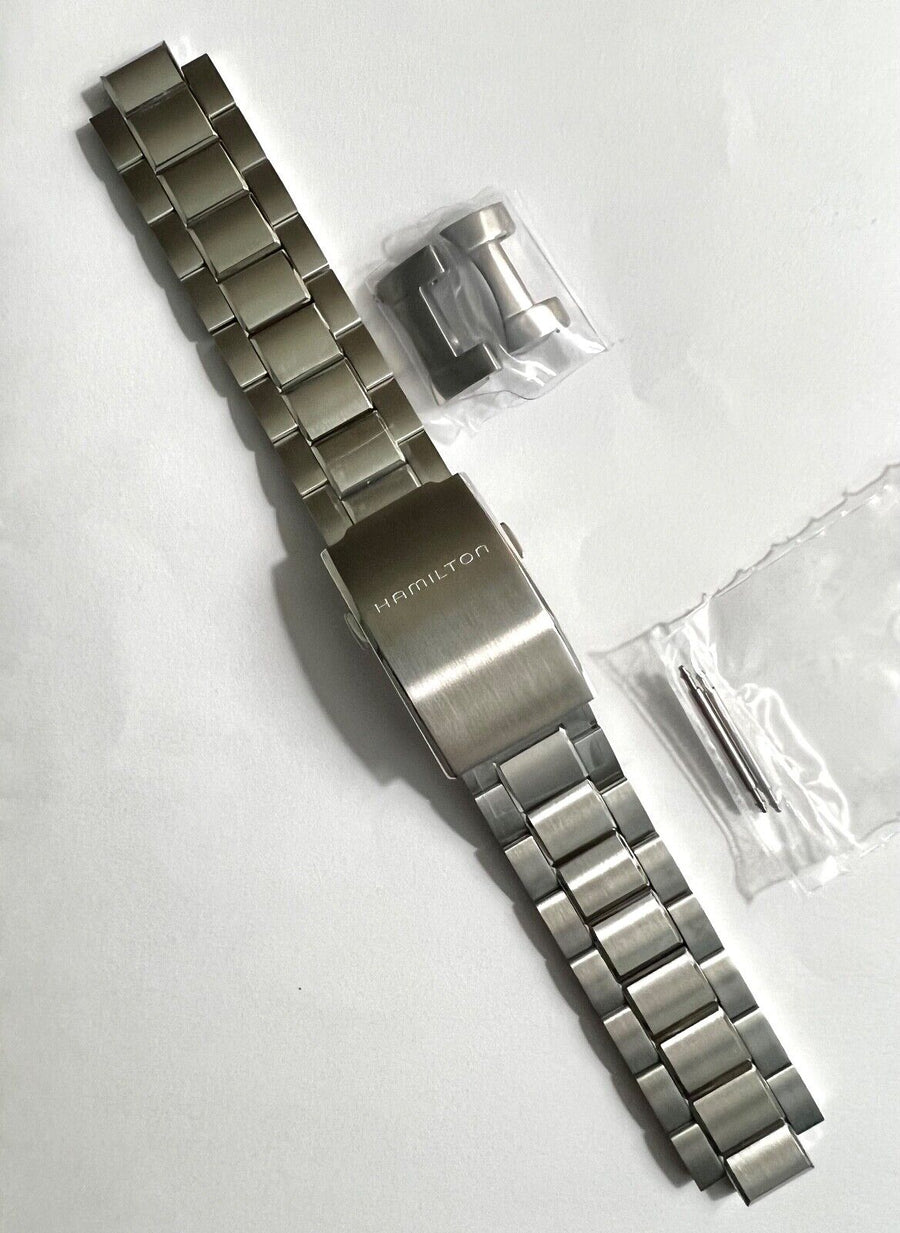 Hamilton H823150 / H823050 / H823151 Steel Watch Bracelet - WATCHBAND EXPERT