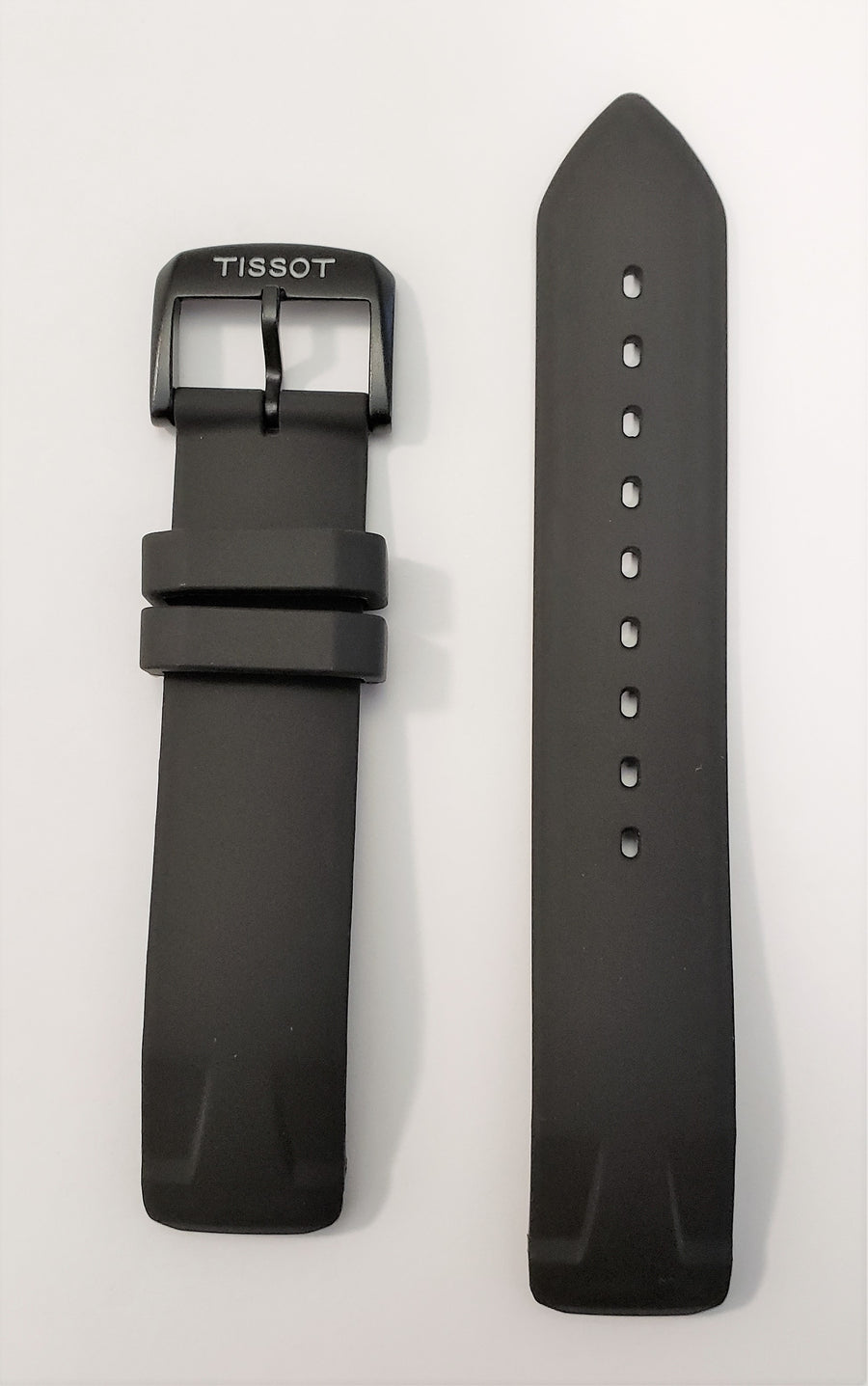 Tissot T-Race Touch T081420A Black Rubber Watch Band - WATCHBAND EXPERT